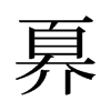 奡的舊字形