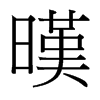 暵的臺灣細(xì)明體