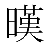 暵的韓國明朝體