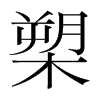槊的韓國明朝體