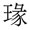瑑的香港明體