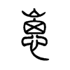 崽的小篆
