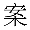 案的香港明體