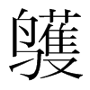 鹱的韓國(guó)明朝體