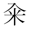 糴的韓國明朝體