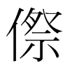 傺的韓國明朝體