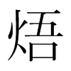 焐的韓國(guó)明朝體