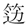 籩的韓國明朝體