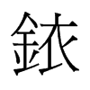 銥的舊字形